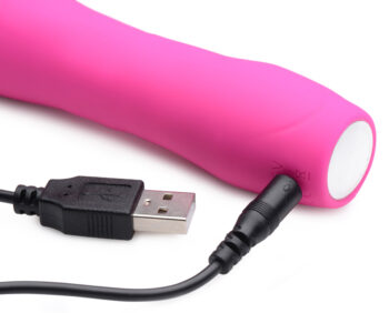 Twirl Teaser Rotating Beads Silicone Vibrator - Image 5