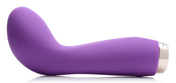 10X Delight G-Spot Silicone Vibrator - Purple - Image 2