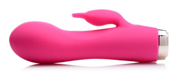 10X Wonder Mini Rabbit Silicone Vibrator - Pink - Image 2