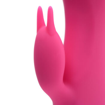 10X Wonder Mini Rabbit Silicone Vibrator - Pink - Image 3