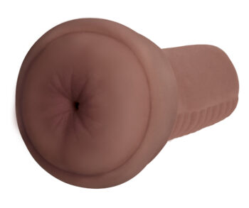 Mistress Angel BioSkin Vibrating Ass Stroker- Dark