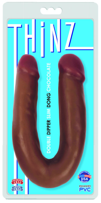 Double Dipper Slim Dildo - Medium - Image 2