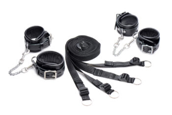 Isabella Sinclaire Leather Bed Restraint Kit - Image 3