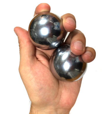 Large Steel Orgasm Balls - Image 3