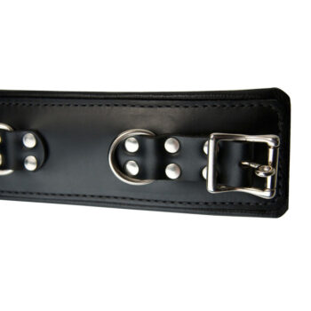 Strict Leather Padded Premium Locking Ankle Restraints - Image 3