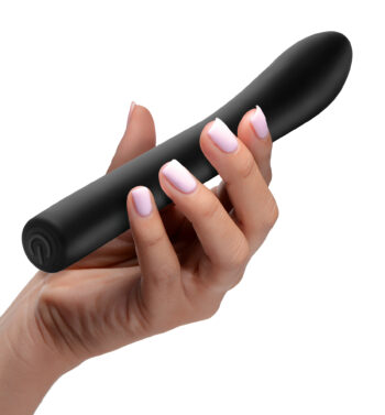 5 Star 9X Come-Hither G-Spot Silicone Vibrator - Black - Image 2