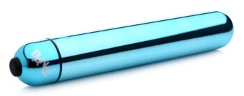 XL Vibrating Metallic Bullet - Blue - Image 5