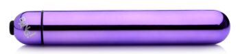 XL Vibrating Metallic Bullet - Purple - Image 4