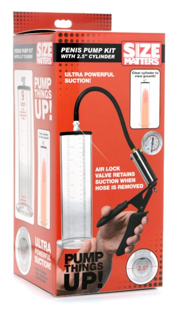 Penis Pump Kit with 2.5 Inch Cylinder - Image 9