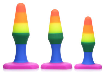 Rainbow Ready Silicone Anal Set - Image 2