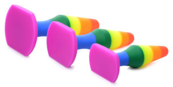 Rainbow Ready Silicone Anal Set - Image 3