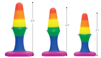 Rainbow Ready Silicone Anal Set - Image 4