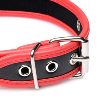 Scarlet Pet Red Collar with O-Ring - Image 5