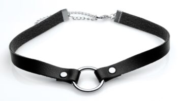 Lush Pet Silver Ring Slim Choker - Image 2