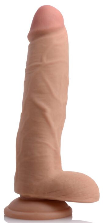 9 Inch Ultra Real Dual Layer Suction Cup Dildo - Image 7