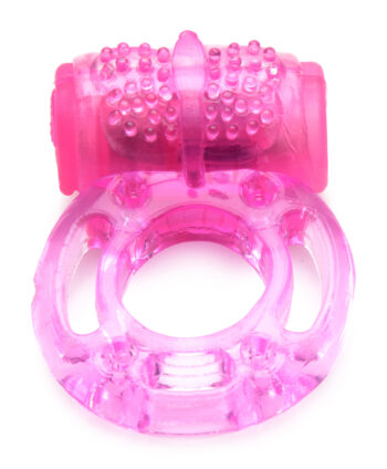 Pink Vibrating Cock Ring - Image 2