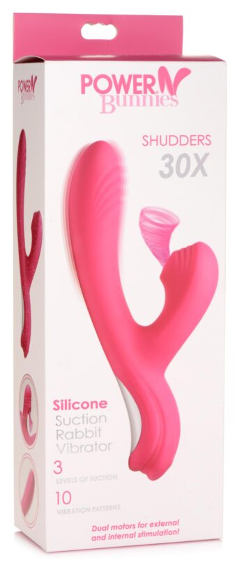 Shudders 30X Silicone Suction Rabbit Vibrator - Image 6