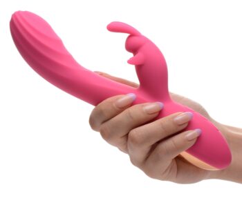 Huggers 10X Silicone Rabbit Vibrator - Image 2