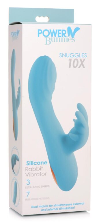 Snuggles 10X Silicone Rabbit Vibrator - Image 9