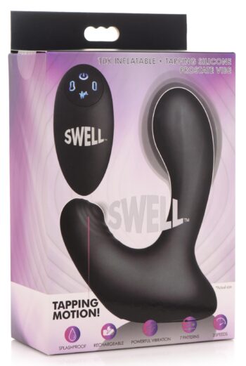 10X Inflatable and Tapping Silicone Prostate Vibrator - Image 6