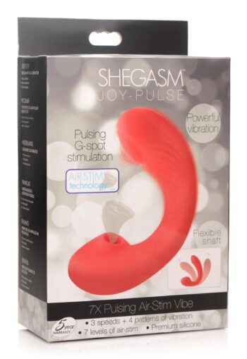 Joy-Pulse 7X Pulsing Silicone Air-Stim Vibe - Image 7