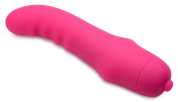 7X Lil Wavy Mini Silicone G-Spot Vibe - Magenta - Image 3