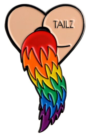 Tailz Enamel Pin