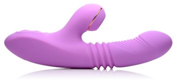 Thrusting Suction Silicone Rabbit Vibrator - Image 2