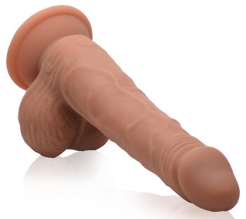 Thrusting and Vibrating 8 Inch Dildo - Medium - Image 4