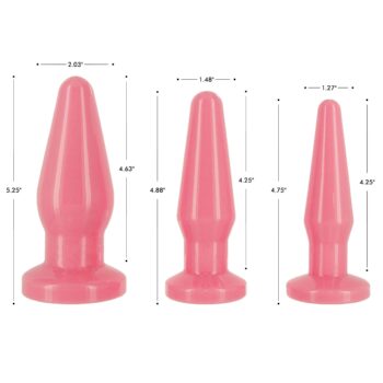 Filling 3-Plug Anal Trainer Set - Image 2