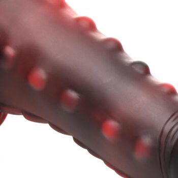 Lava Demon Nubbed Silicone Dildo - Image 7