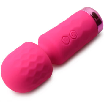 10X Mini Silicone Wand - Pink - Image 10