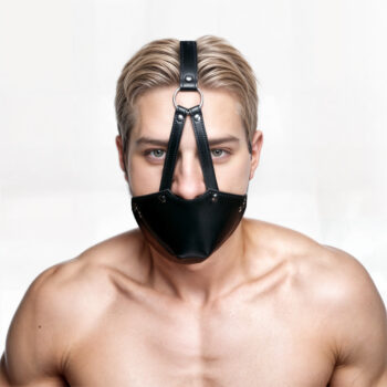 Mouth Harness with Ball Gag - Image 7