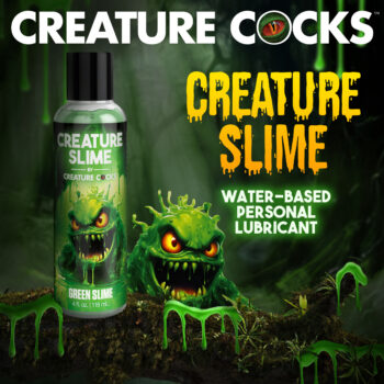 Green Creature Slime Water-Based Lubricant - 4oz - Image 2