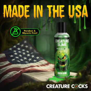 Green Creature Slime Water-Based Lubricant - 4oz - Image 5