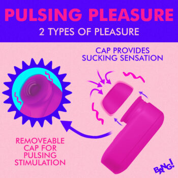 Mini Clitoral Stimulator - Purple - Image 4