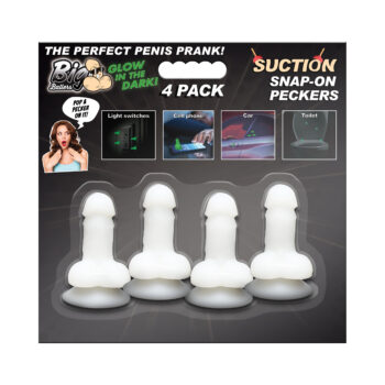 Glow-In-The-Dark Suction Snap-on Peckers - Image 8