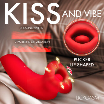 Plump Kiss Sucking and Vibrating Clitoral Stimulator - Image 2