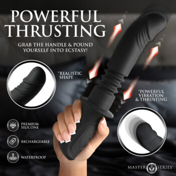 Power Thrust Thrusting Silicone Vibrator - Image 2