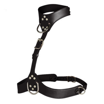 Vixen Female Chest Harness - Black - Image 6