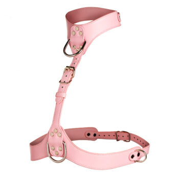 Vixen Female Chest Harness - Pink - Image 6