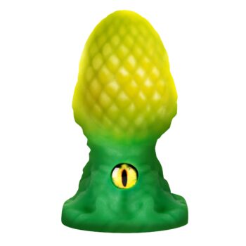 Eye of the Dragon Silicone Butt Plug - Green - Image 4