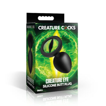 Creature Eye Green Eye Silicone Butt Plug - Small - Image 5