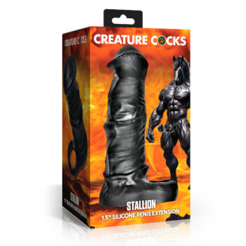 Stallion 1.5" Silicone Penis Extension - Image 6